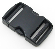B-SR-01 1500 Black Dual Adjusting Side Release Buckle